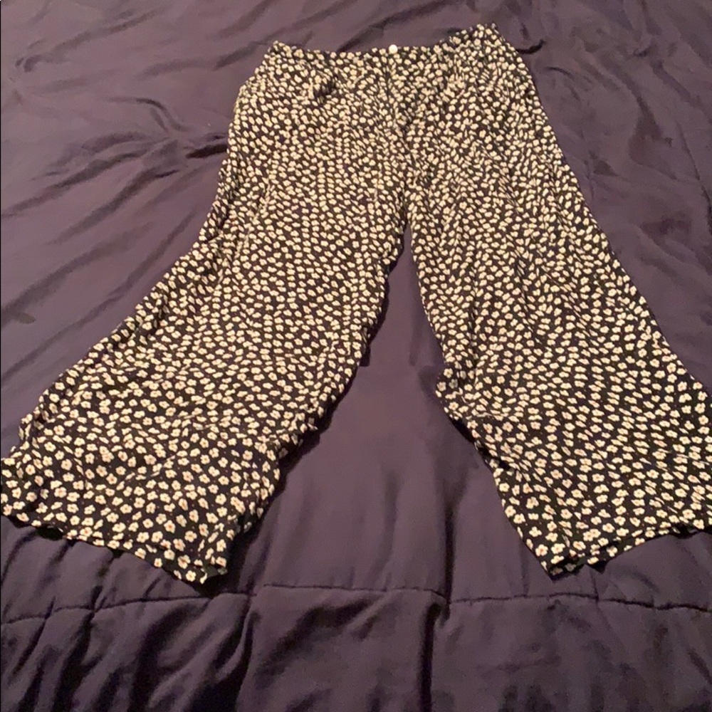 White bell bottom jeans